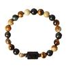 Bracelet Œil de Tigre & Pierre Image Douze Constellations
