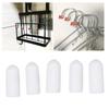 100PCS Screw End     White PVC Anti Aging Flexible Flame Retardant End Cover for