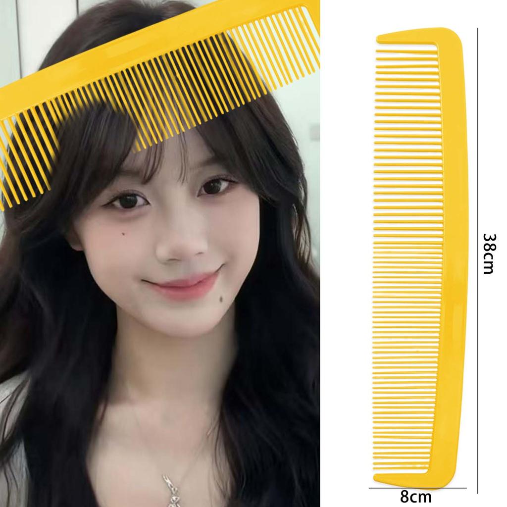 Jumbo Size Dense-tooth Comb Fun Stage Props Massage Combs Hair Styling Detangler Fast Blow Drying Detangling Daily Hair Combing