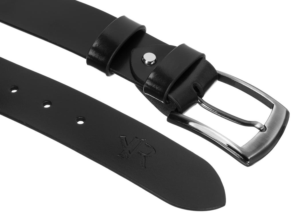 Men's Leather Belt RPM-27-110-SPL-8039 Black