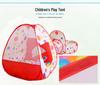 3-in-1 Kids' Yurt Play Tent and Tunnel Set for Indoor/Outdoor Use