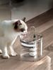Electric Water Dispenser Dog Cat Drinking Fountain Cat Drinking Bowl Pet Drinking Feeder 2 Water Flow Modes Automatic Drinker 2L Pet Supplies