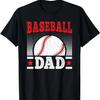 Baseball Dad Vintage Baseball Player Men T-Shirt