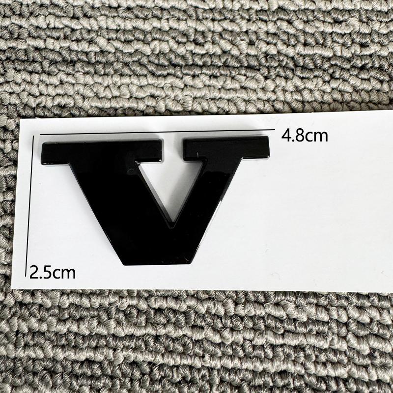 Volvo Emblema de Letras para Carro Adesivos Metálicos para Porta-malas de Automóvel Para Volvo Xc60 Xc90 V40 V60 S60 V50 V90 S80 C40 XC40 V70 XC70 C30 C70 Rdesign