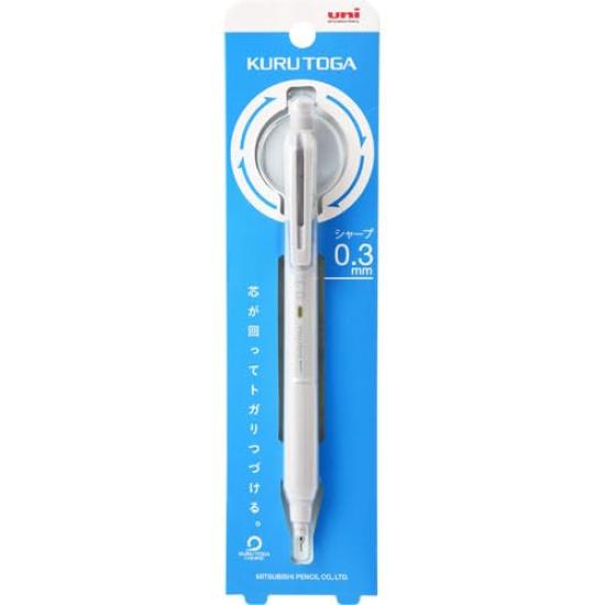 uni Mitsubishi Pencil Mechanical Pencil Kurutoga KS Light Gray 0.3mm M3KS1P.37