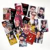 4Pcs LNGSHOT 1st Album SHOT CALLERS K4 Special Card POP-UP Store WVS Postcard RYUL WOOJIN LOUIS OHYUL Fans Bright Film Cards