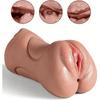 Mouth Tongue Textured Vagina & Tight Anus For Male Masturbator Sex Toys For Men With 3D Realistic Vagina  Portable Sex Doll Adult  Sex Toy