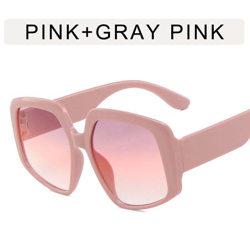 European American Style Sun glasses Man Woman Big Frame UV Protection Women Sunglasses High Quality Female Sunglass