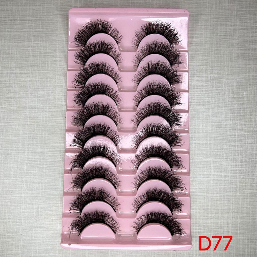 8D Puszyste sztuczne rzęsy z norek: W stylu europejskim i amerykańskim, wielowarstwowe, długie i kręcone