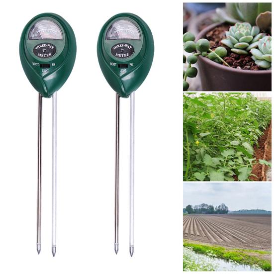 Yousheng Plant Moisture Tester 3 in 1 Soil Moisture PH Light Meter Soil Probe Test Kit No Batteries Required for Indoor Outdoor Plant Care