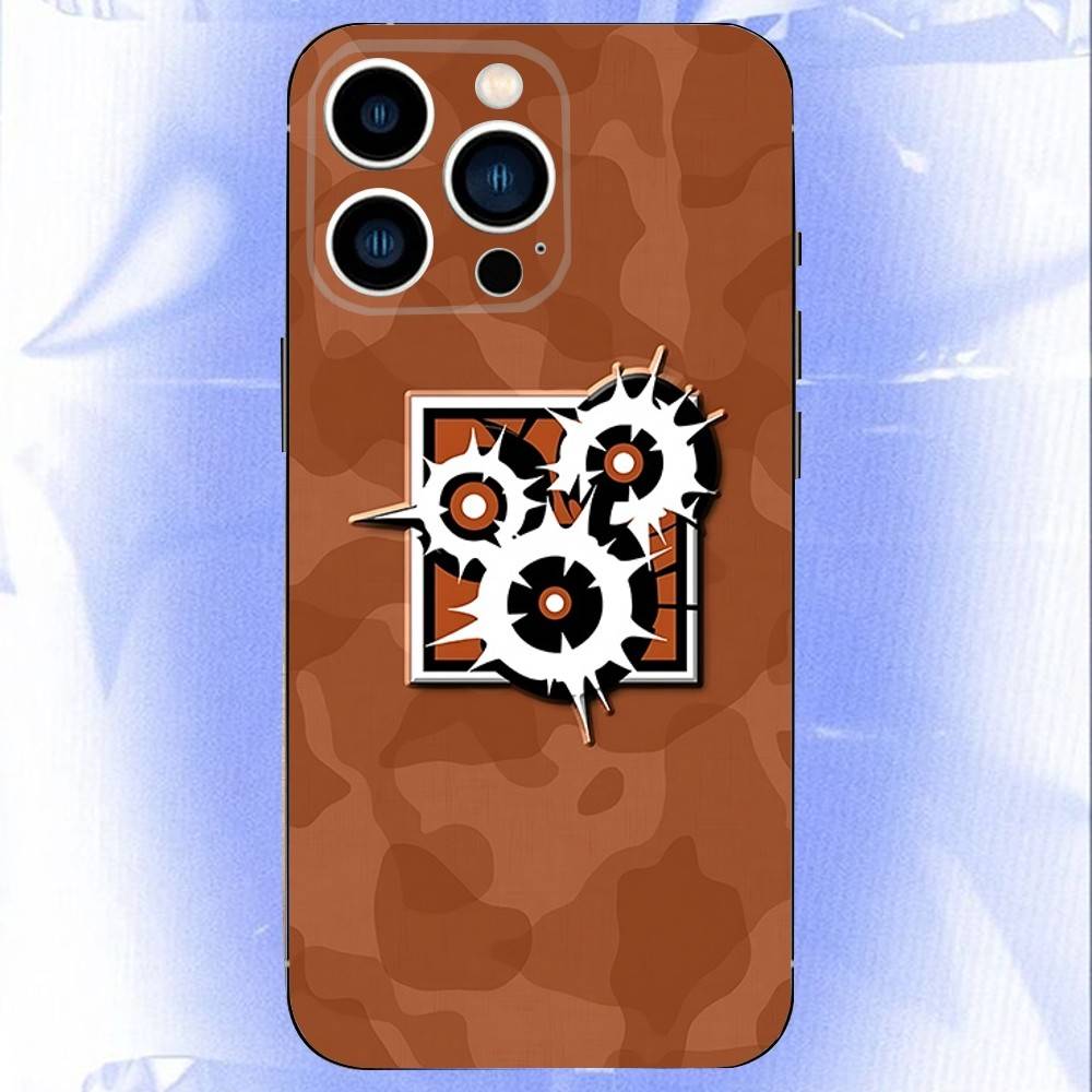 Pouzdro na telefon Rainbow-Six Siege Pro iPhone 16,15,14,13,12,11,Mini,Pro,SE,MAX Bílé Matné Nárazuvzdorné Kryt