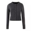 Womens Knit Cardigan Short Top Slim Skirt Set Streetwear
