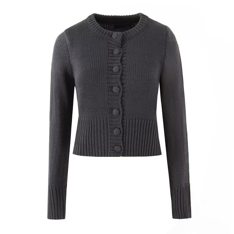 Womens Knit Cardigan Short Top Slim Skirt Set Streetwear