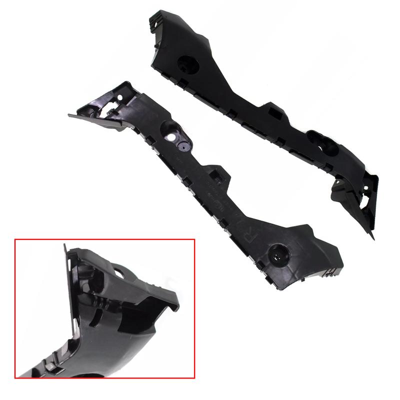 For Mazda 3 Sedan 2010 2011 2012 2013 Pair Rear Left Right Bumper Bracket Holder Mount BBM4502H1E BBM4502J1E