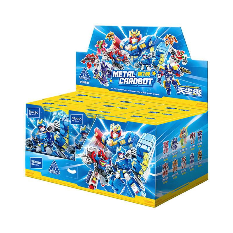 Metal Cardbot Building Blocks Set With Diy Assembly For Creative Kids And Collectors