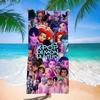 Trend Character Digital Print Double Sided Flannel Microfiber Beach Towel Quick Dry Absorbent Bath Towel