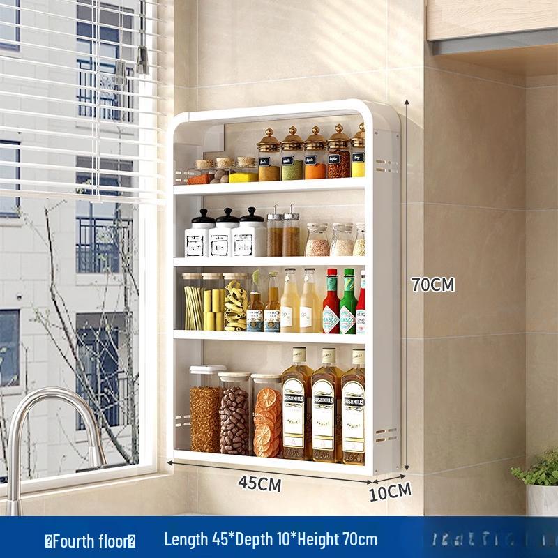 Handon Nordic Style Wall-Mounted Kitchen Storage Rack