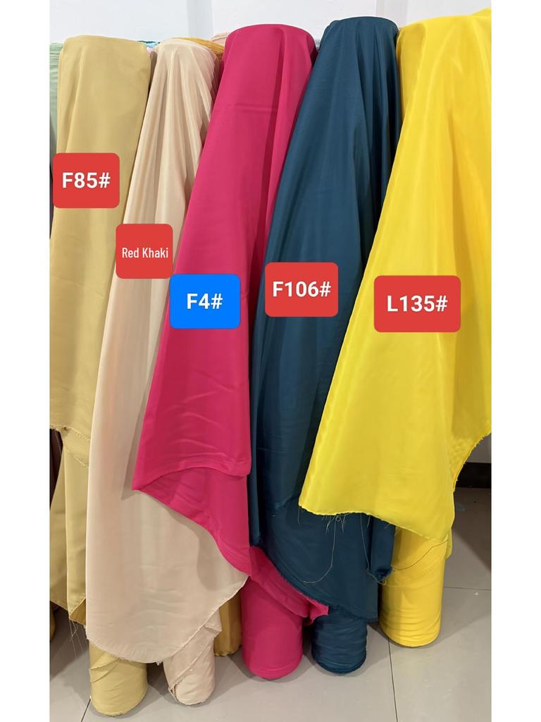 Polyester Pongee Solid Color Lining for Suits and Cashmere Coats