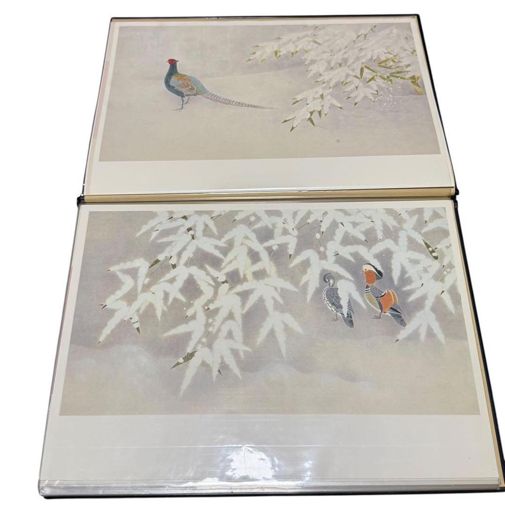 [USED] A Collection of 36 Japanese Paintings by the Great Masters, Including Shoko Uemura, Toshio Matsuo, and Others