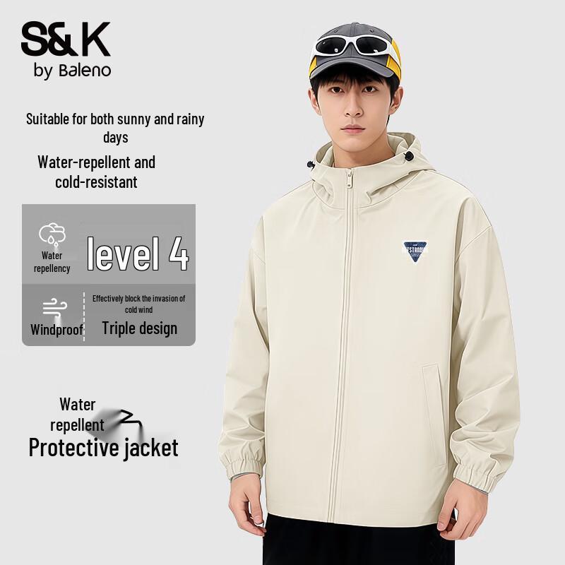 

Baleno S&K Men s Outdoor Windproof Waterproof Jacket XL
