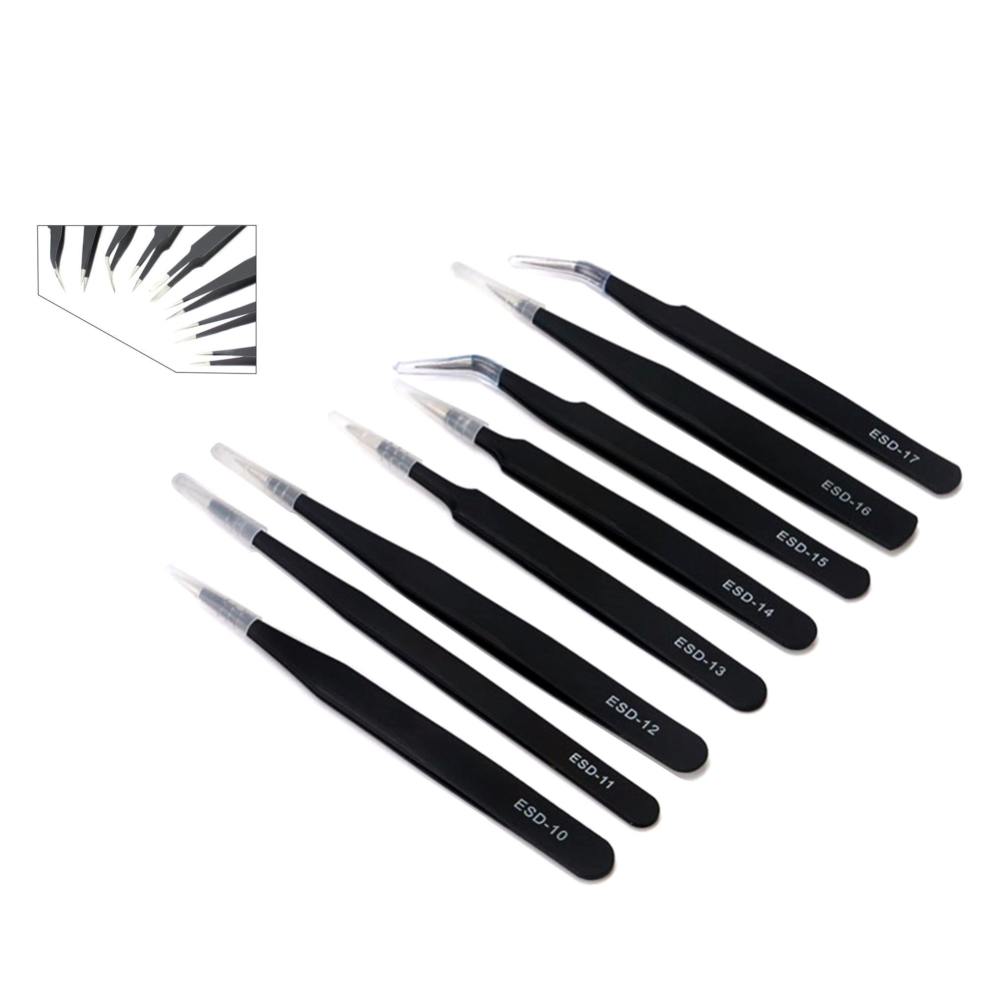 

JF-8169 17 in 1 Mobile Phone Opening Pry Tool Tweezers Crowbars Repair Kit As Shown A