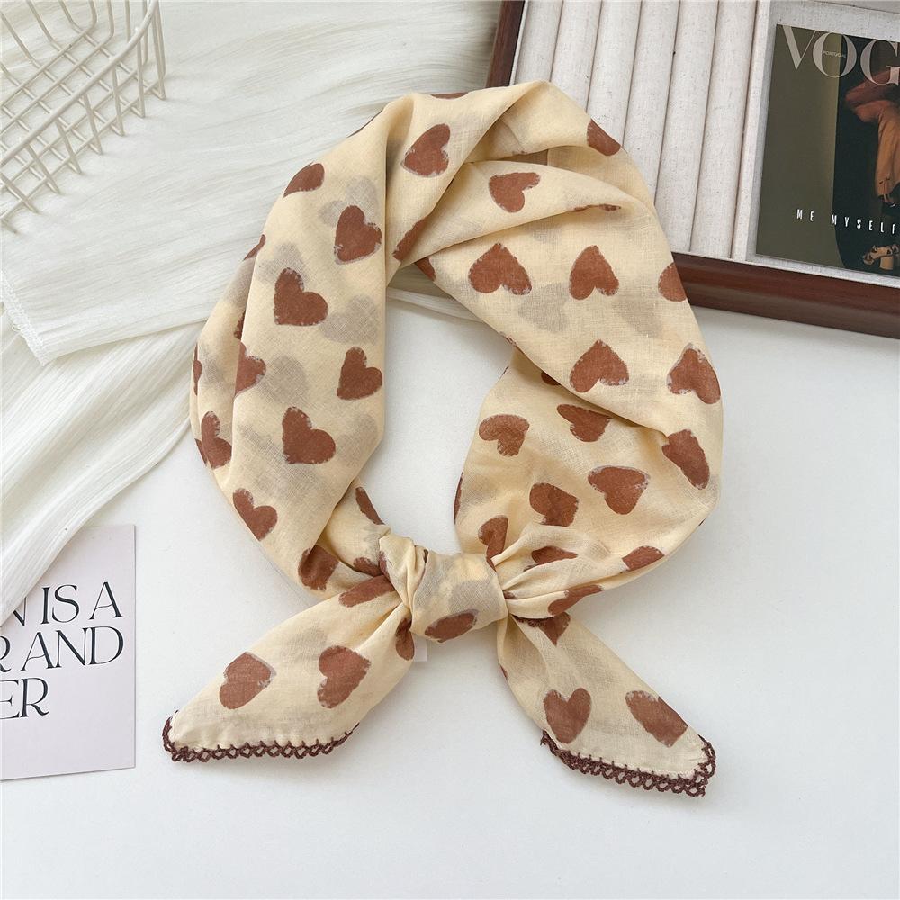 68*68cm Square Scarf Headband Accessories Handkerchief Neckerchief Hairscarf Hairscarf Bandanas