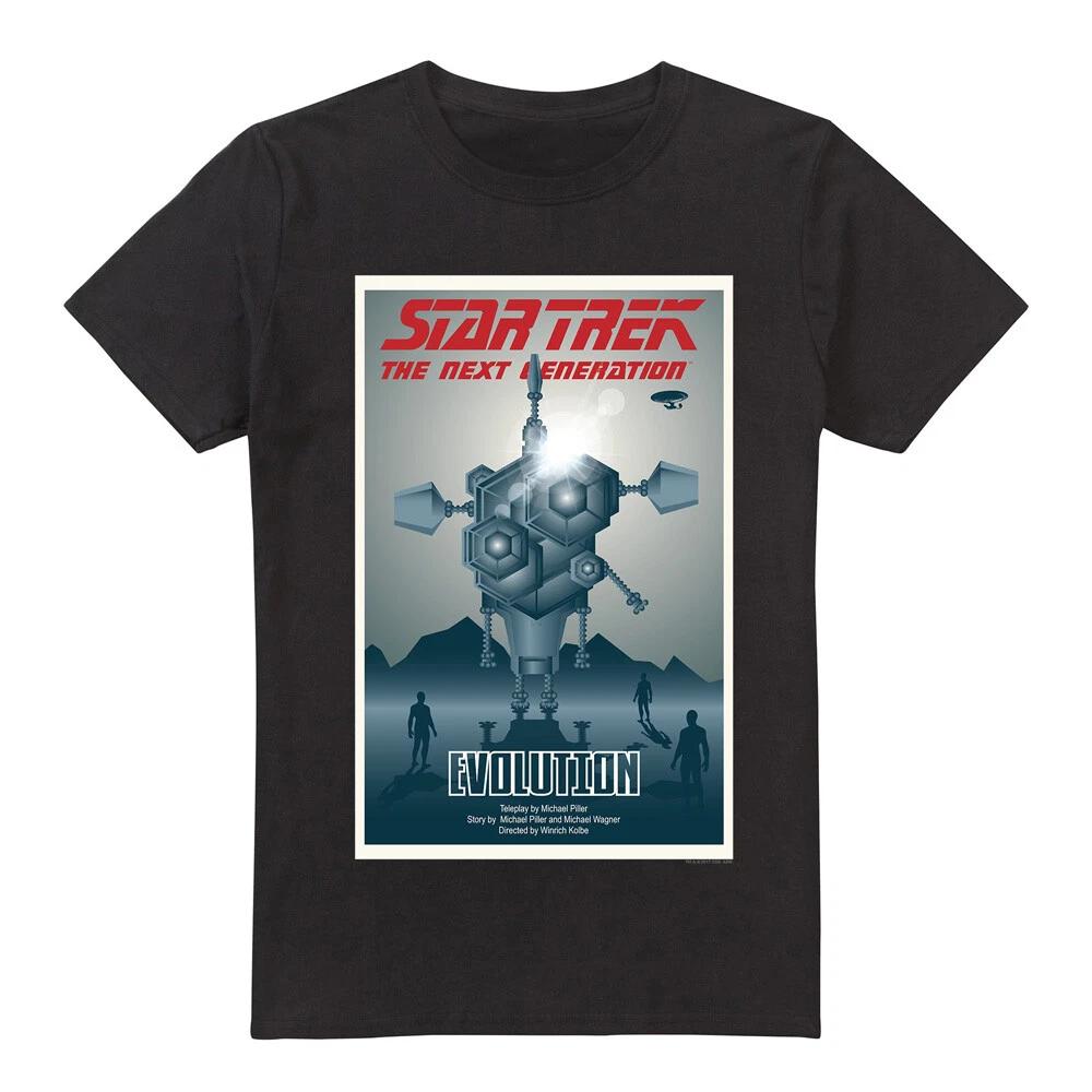 Star Trek TNG Season 3 Episode 1 T-Shirt S-2XL, Black L