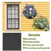 Planter Basket Liners 3Pcs/set Felt Flower Pot Coconut Liners Wall-mounted Replacement Basket For Outdoor Indoor Plant