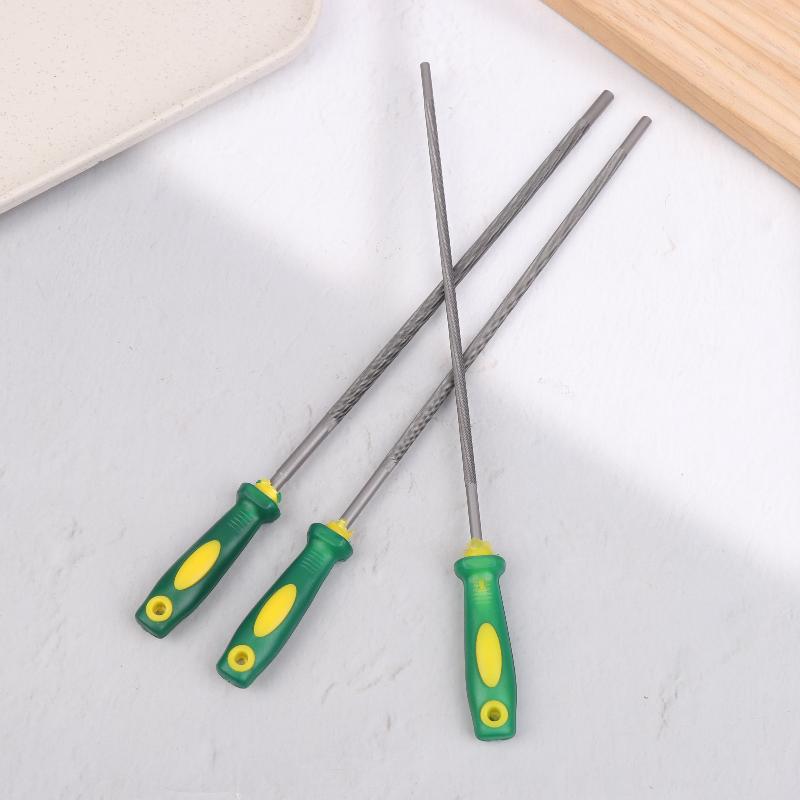 4.0Mm 4.8Mm 5.5Mm Round High Carbon Steel Saw Chain Files Kit Chain Saw Sharpening File For Chainsaw Accessories Woodwork Tools