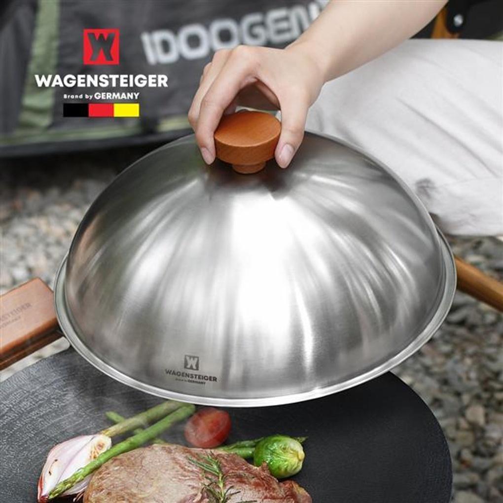 WAGENSTEIGER Pokrywa ochronna ze stali nierdzewnej Srebrna 28cm