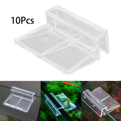 10 Pack Aquarium Net Holder Clips for Glass Cover