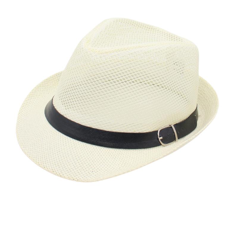 Ausgehöhlter Cooler Zylinder, Kleine Gürtel-Accessoires, Panamahut, Sonnenschutz, Sommerfoto Triby