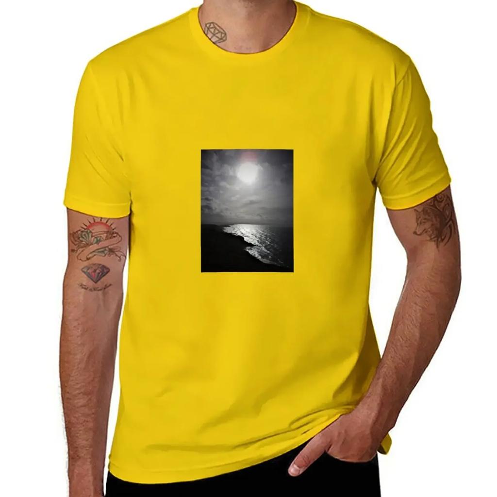 Hot Summer Day at the Cornwall Coast T-Shirt blacks cute clothes workout shirts for men