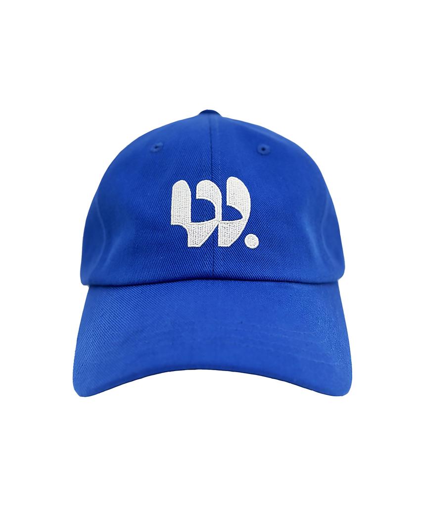 WHEN YOU MOVE Signature Symbol Logo Embroidered Ball Cap Blue