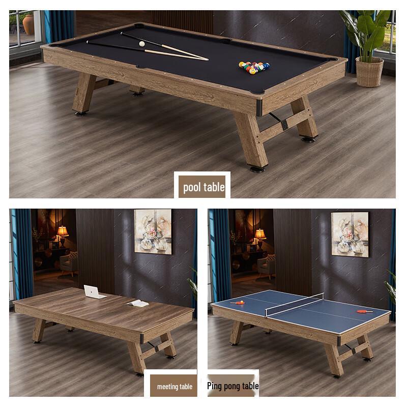 Yining 7ft Retro Multi-functional 3-in-1 Pool Table