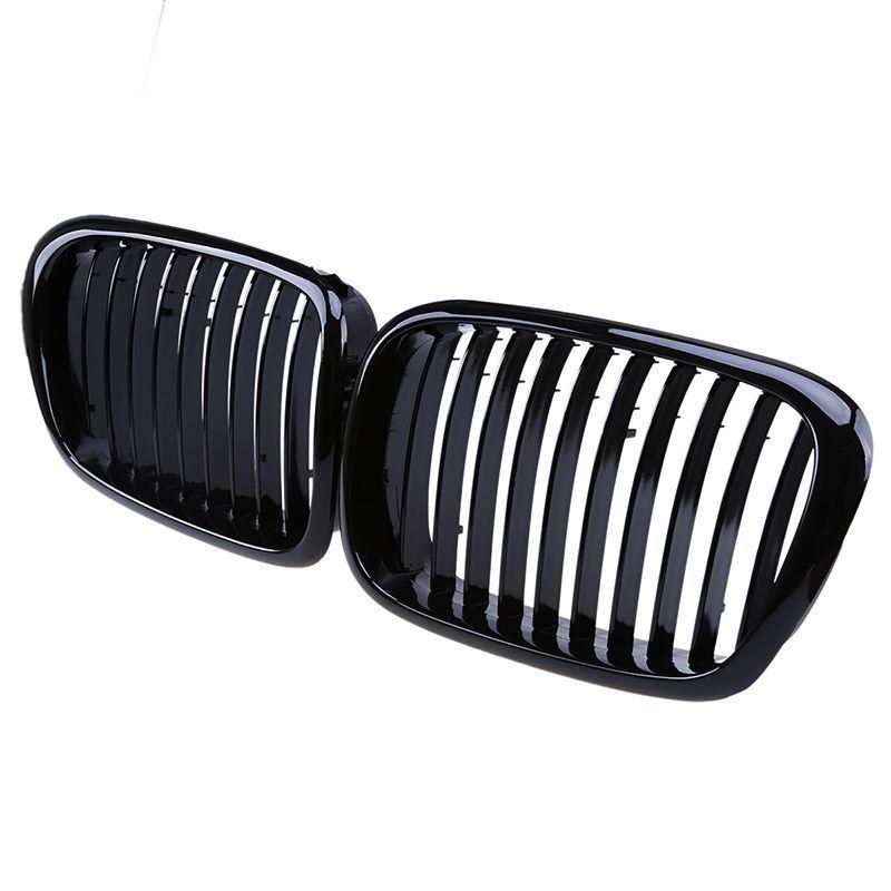 Rhyming Front Bumper Kidney Grille Single Slat Grill Car Accessories Replacement Part Fit for BMW 5 Series E39 M5