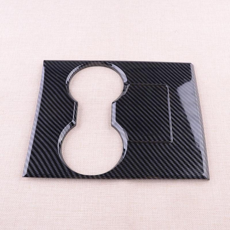 4Pcs ABS Carbon Fiber Style Interior Center Console Storage Box Cover Trim Fit for Tesla Model 3 2017 2018