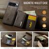 2 In 1 Detachable Magnetic Wallet Phone Case For Google Pixel 9 Pro XL 8 For Magsafe RFID Blocking Card Holder PU Leather Cover