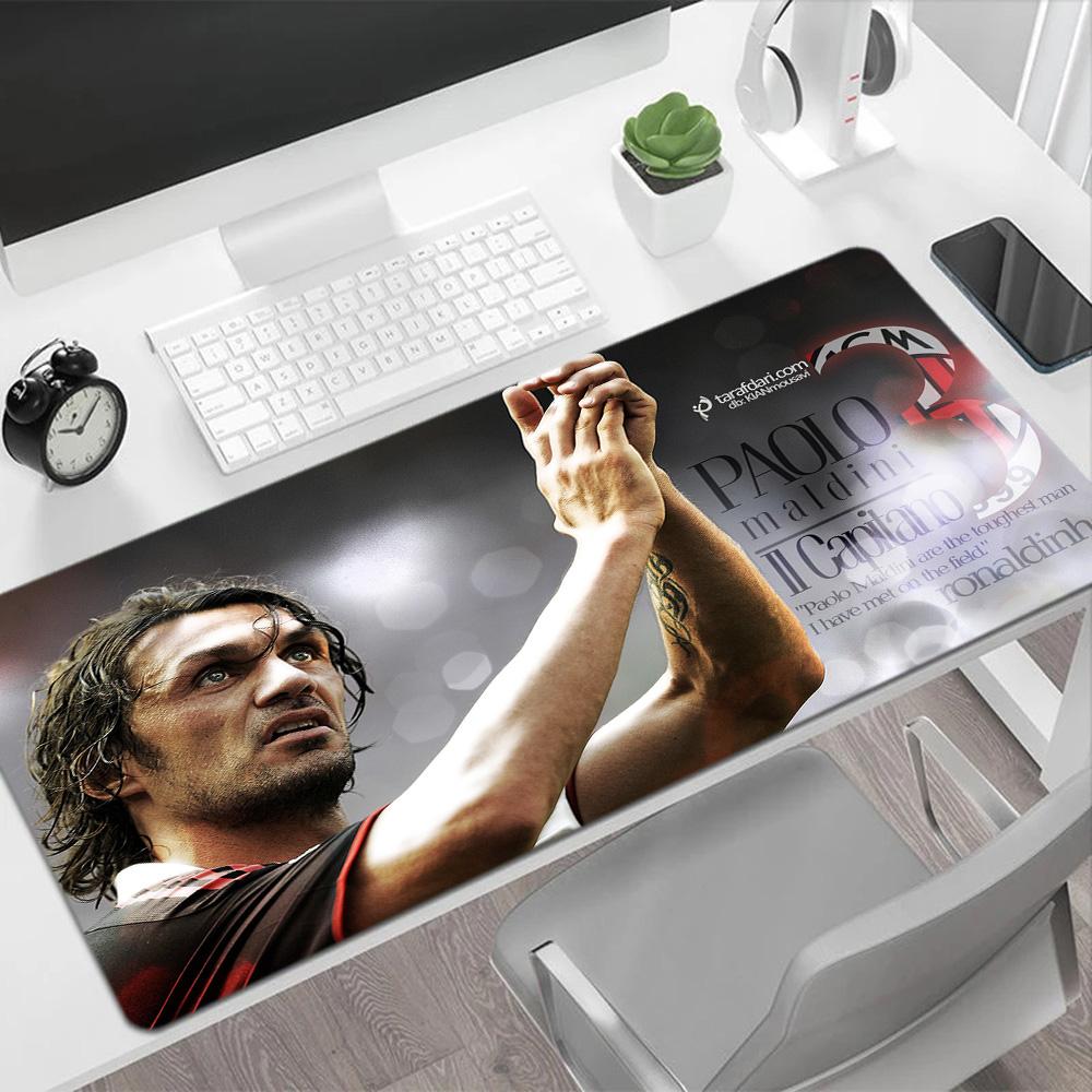 Football Player Celebration Large Mouse Pad Keyboard Pad Ultra-Long Desk Mat Non-Slip Rubber Base Office Desk Accessory