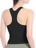 Women's Summer Outer Wear with Bra Pad Camisole Running Fitness Underwear Slim Yoga Sports Tank Top