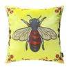 European Cushion Cover Animal Bee Embroidery Pillowcases Exquisite Cojines Decorativos Para Sofa Decorative Pillows Cushions