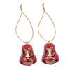2pcs 250th Anniversary   Ornament Red Gold 3D Metal Anniversary   Hanging Decor for Xmas Tree Decor