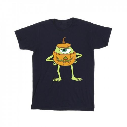 Monsters Inc Mens Mike Pumpkin Cotton Halloween T-Shirt