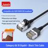 JUXIN Cat6a 10 Gigabit Slim Braided Ethernet Patch Cable