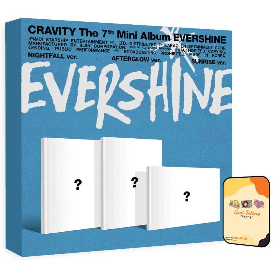 

[Предзаказ] CRAVITY - 7-й мини-альбом - EVERSHINE (Стандартная версия)