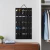 Felt Sunglasses Storage Bag with 12 Compartments Door Hanging Organizer for Glasses Eyewear Protections