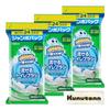 Scrubbing Bubbles Flushable Toilet Brush Refill (24 Pieces) Floral Soap Scent (3-pack) + Kunutonn Original Logo Hand Towel