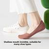 Shoe Socks with Shallow Opening and Invisible Design, Women's Anti-slip Non-slip Socks, Pure Cotton Bottom, Ice Silk Socks