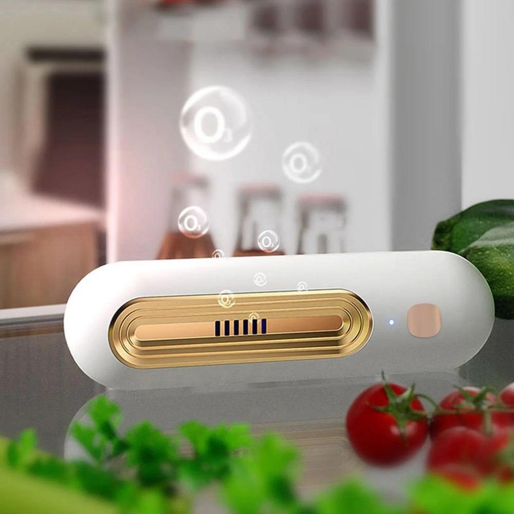 1PC Ozone Refrigerator Deodorizer Sterilizer Air Freshener Odor Eliminator Fridge Air Cleaner For Fruit Vegetable