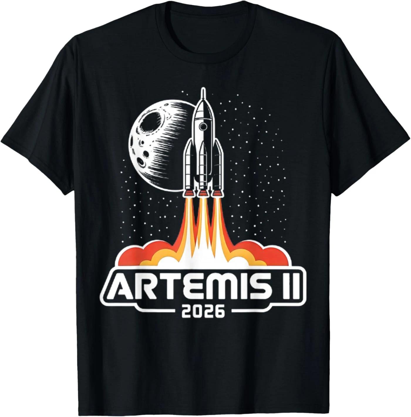 Artemis II Back to the Moon 2026 T-Shirt 2XL